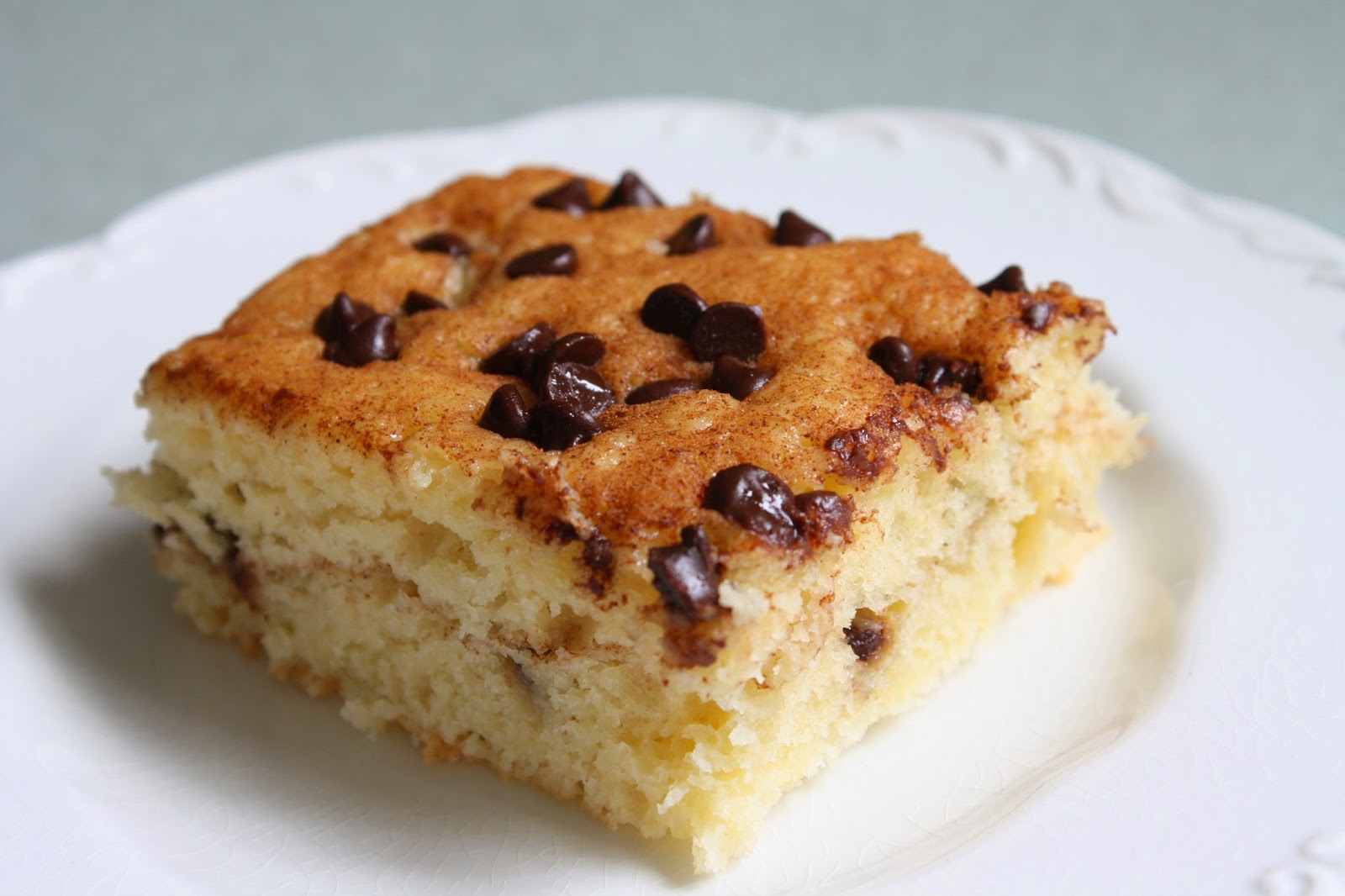Recipes from Michelle's Kitchen Chocolate Chip Snack Cake