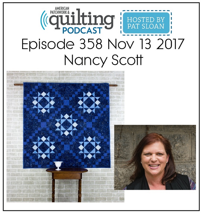 American Quilting & Patchwork Podcast Hosted by Pat Sloan