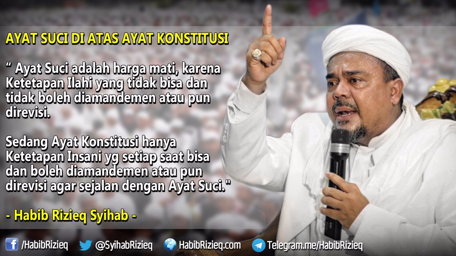 Kata Kata Habib Rizieq Tentang Cinta Cikimm Com