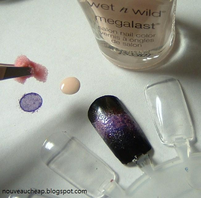 Nebula/Galaxy Nail Tutorial (and an epic battle!) - PIC HEAVY | Nouveau ...