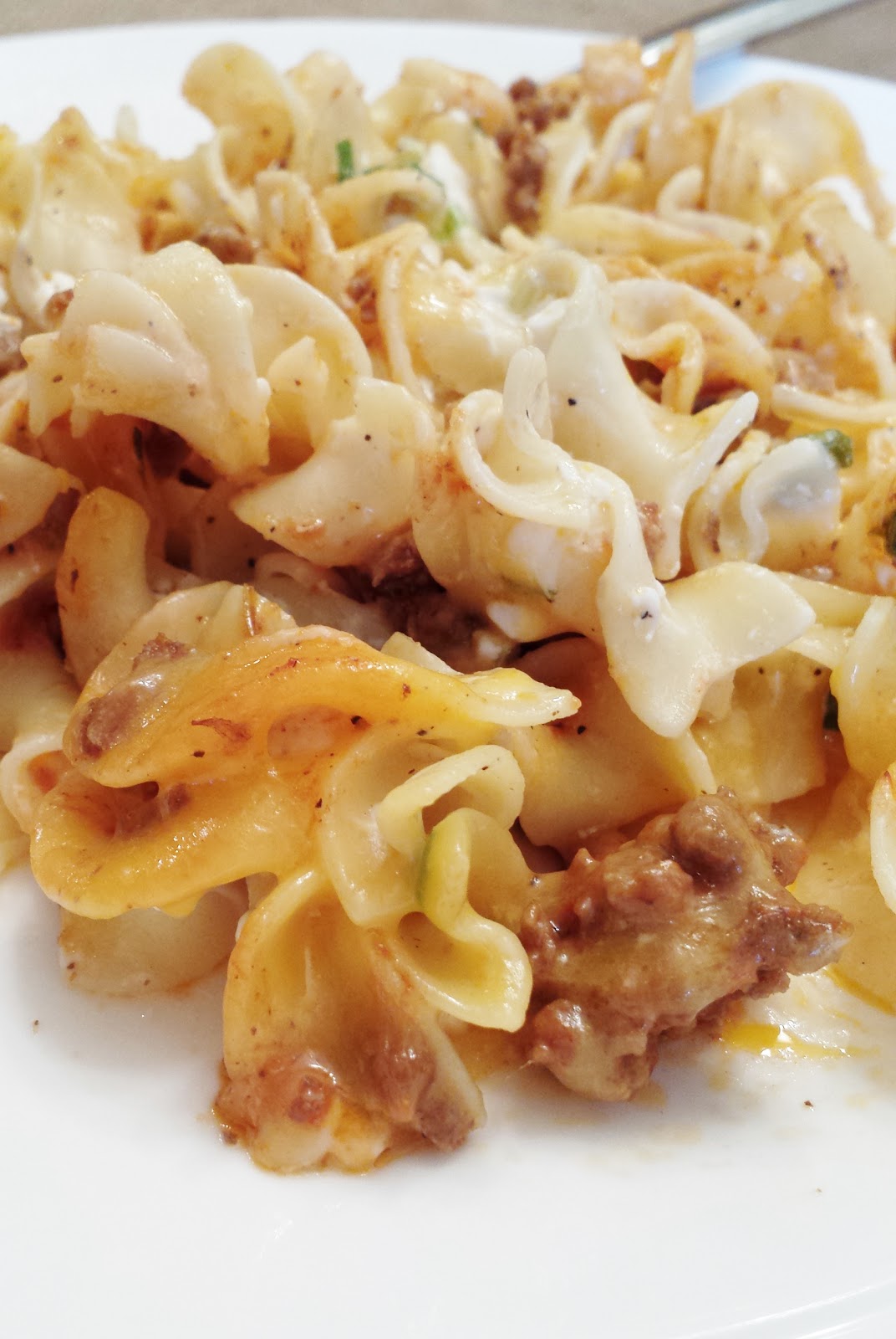 Meals at the Muirs Sour Cream Noodle Bake