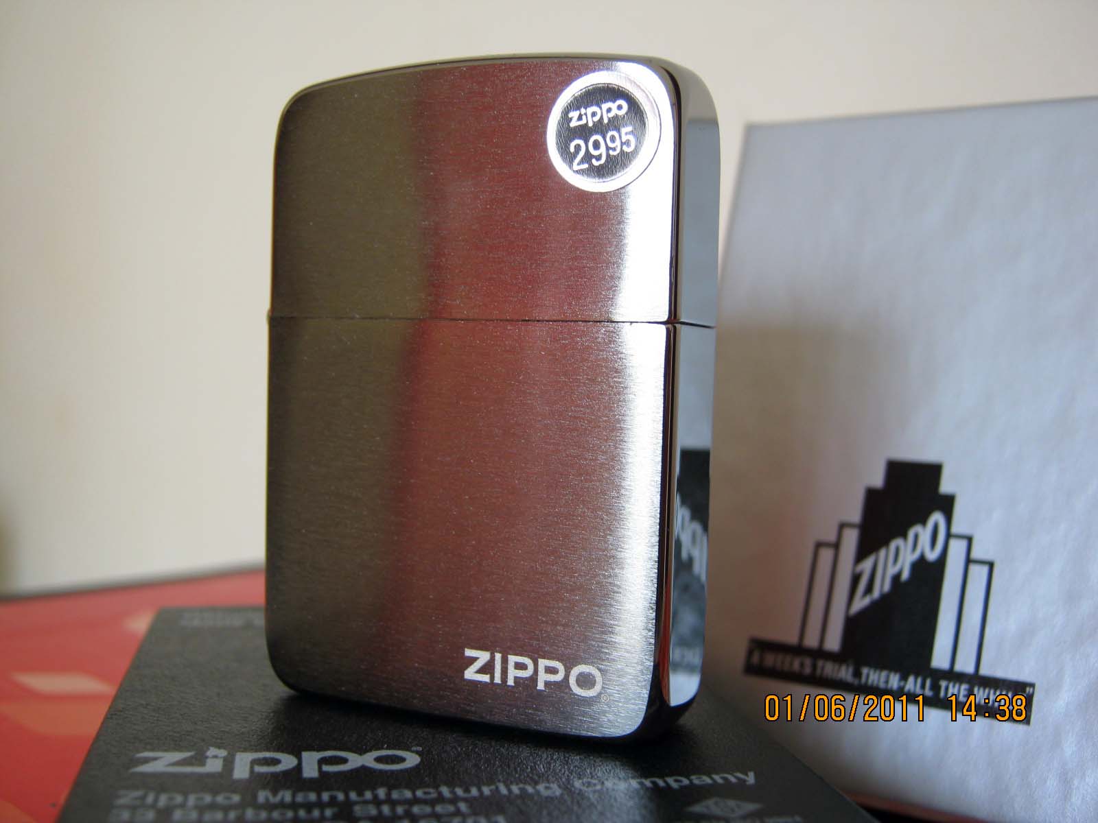 Toko Zippo flazjax8 PO Zippo 1941 Replica Black Ice