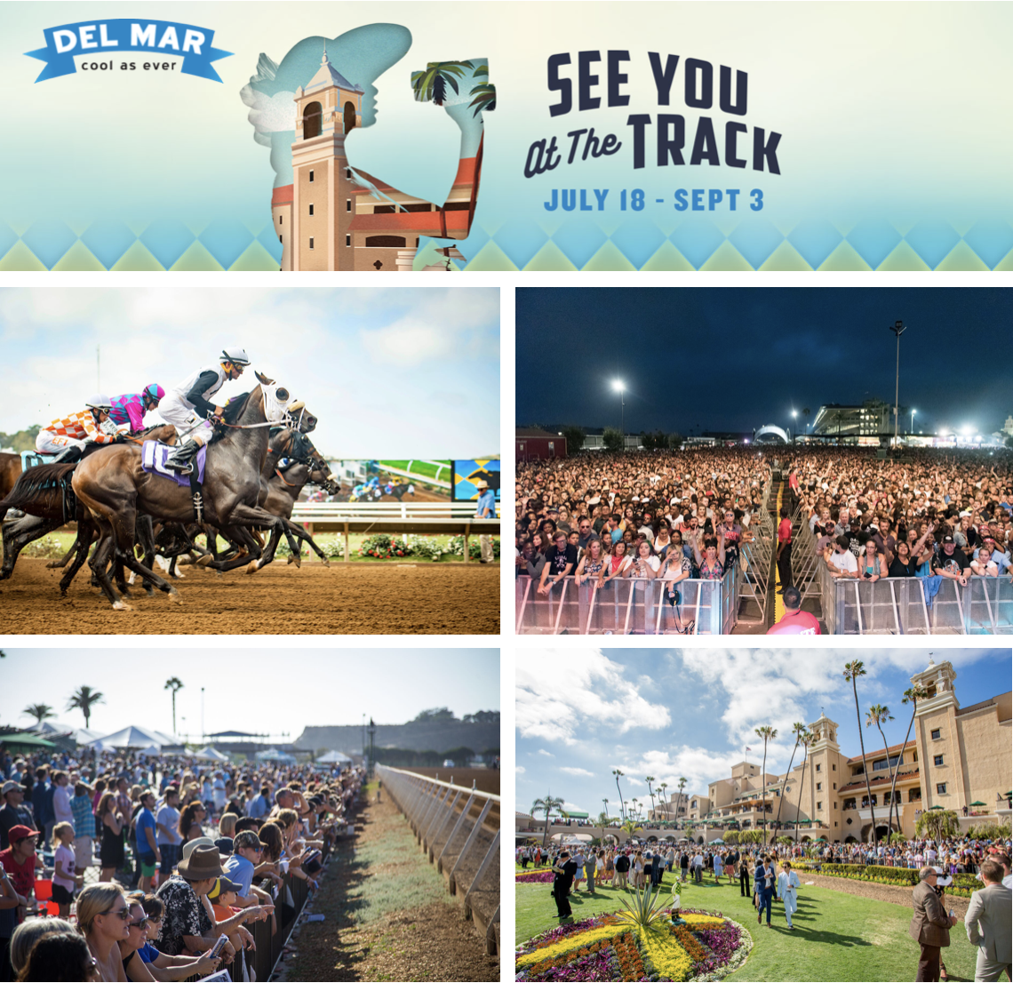 SanDiegoVille Del Mar’s Summer Racing Season Is Back Where the Turf
