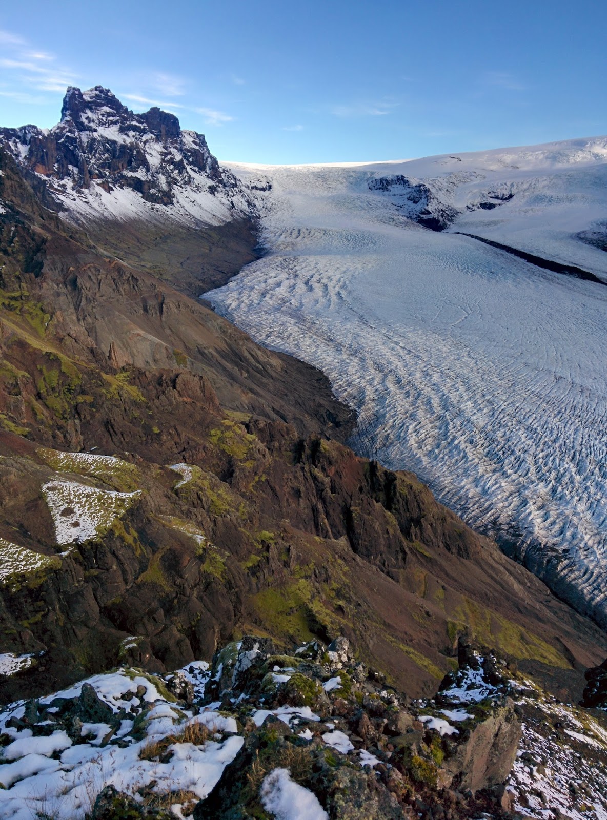 Hiking Iceland Beyond Svartifoss To Kristinartindar In Skaftafell National Park