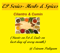 Ongoing Event- Cilantro & Cumin