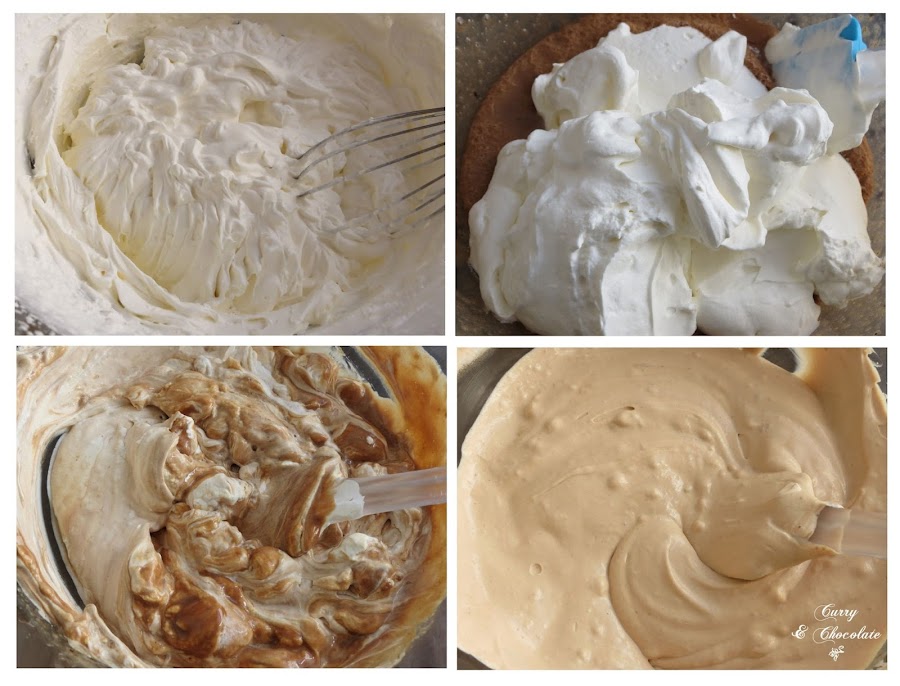 Preparando la mousse