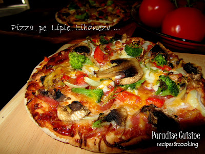 Pizza Pe Lipie Libaneza