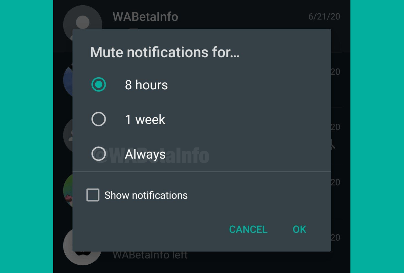 WhatsApp Is Developing a New ‘Mute Always’ Feature That Will Allow You to Permanently Block Annoying Group Notifications