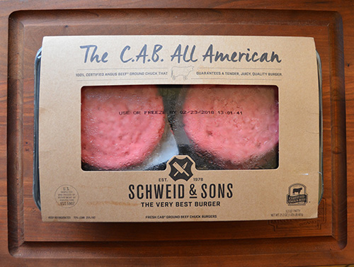 Schweid & Sons are my preferred burger patties if I am not making them myself.