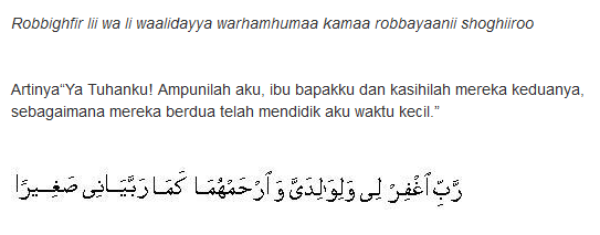  Doa untuk kedua orang tua  Andi Hasbi Jaya