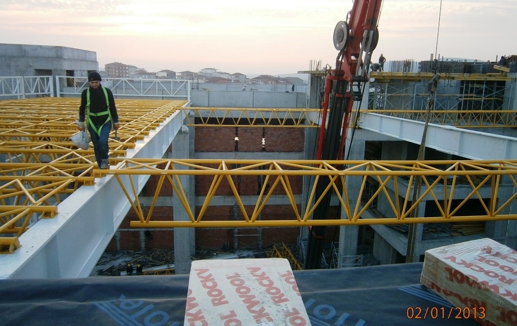 SUNMAN LOJİSTİK MERKEZİ İNŞAATI: 02 Ocak 2013 Çarşamba