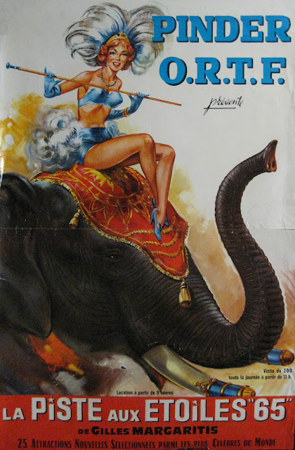 Affiche du cirque Pinder-O.R.T.F