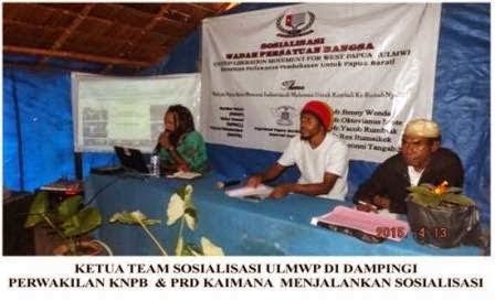 LAPORAN SINGKAT PENANGKAPAN TIM SOSIALISASI NASIONAL WADAH ULMWP