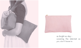 american apparel leather clutch. Cue American Apparel#39;s leather