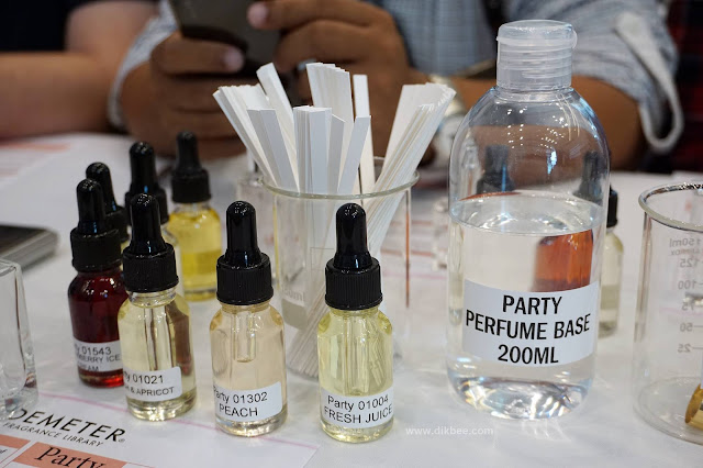 Bahan yang diperlukan untuk membuat wangian sendiri Demeter Fragrance Library Kini Di Watsons Malaysia