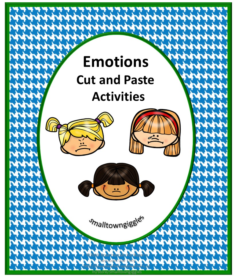 Emotions Cut and Paste Activities