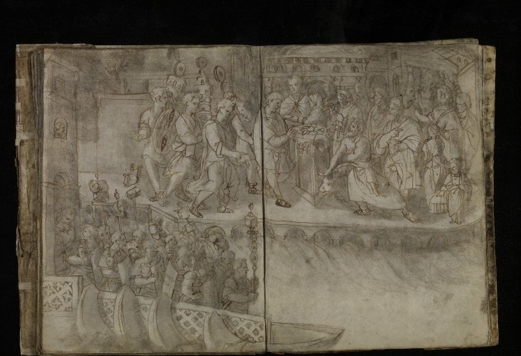 Spencer Alley Aspertini's Vellum SketchBook in London (continued)