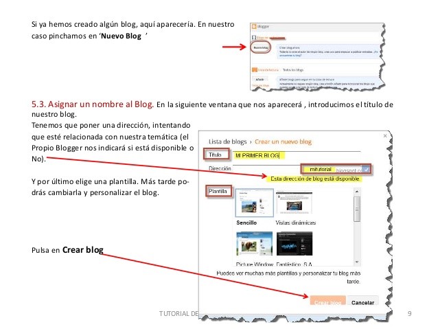 Desarrollo curricular y Aulas digitales: Blogger