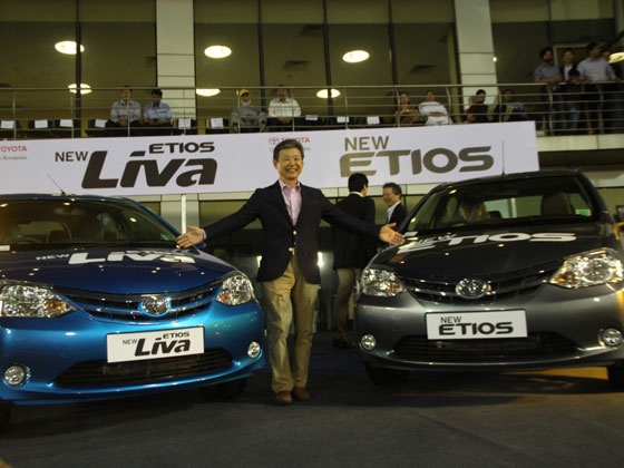 2013 Toyota Etios and liva