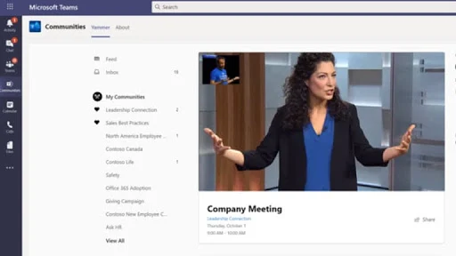 Yammer integration comes to Microsoft Teams