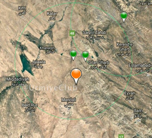 Fuerte sismo sacude el oeste de Iran este Domingo Fuerte sismo sacude el oeste de Iran este Domingo