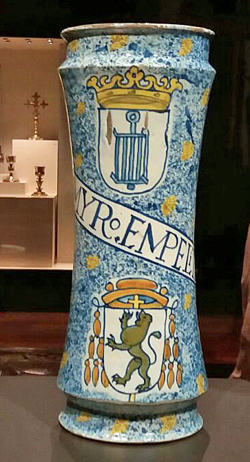 Monasterio de San Lorenzo de El Escorial: El botamen para la botica del