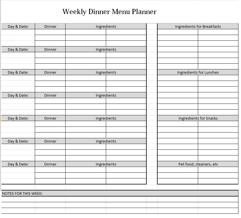 weekly-dinner-menu-planner-template-sample