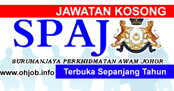 Jawatan Kosong Suruhanjaya Perkhidmatan Awam Johor (SPAJ 