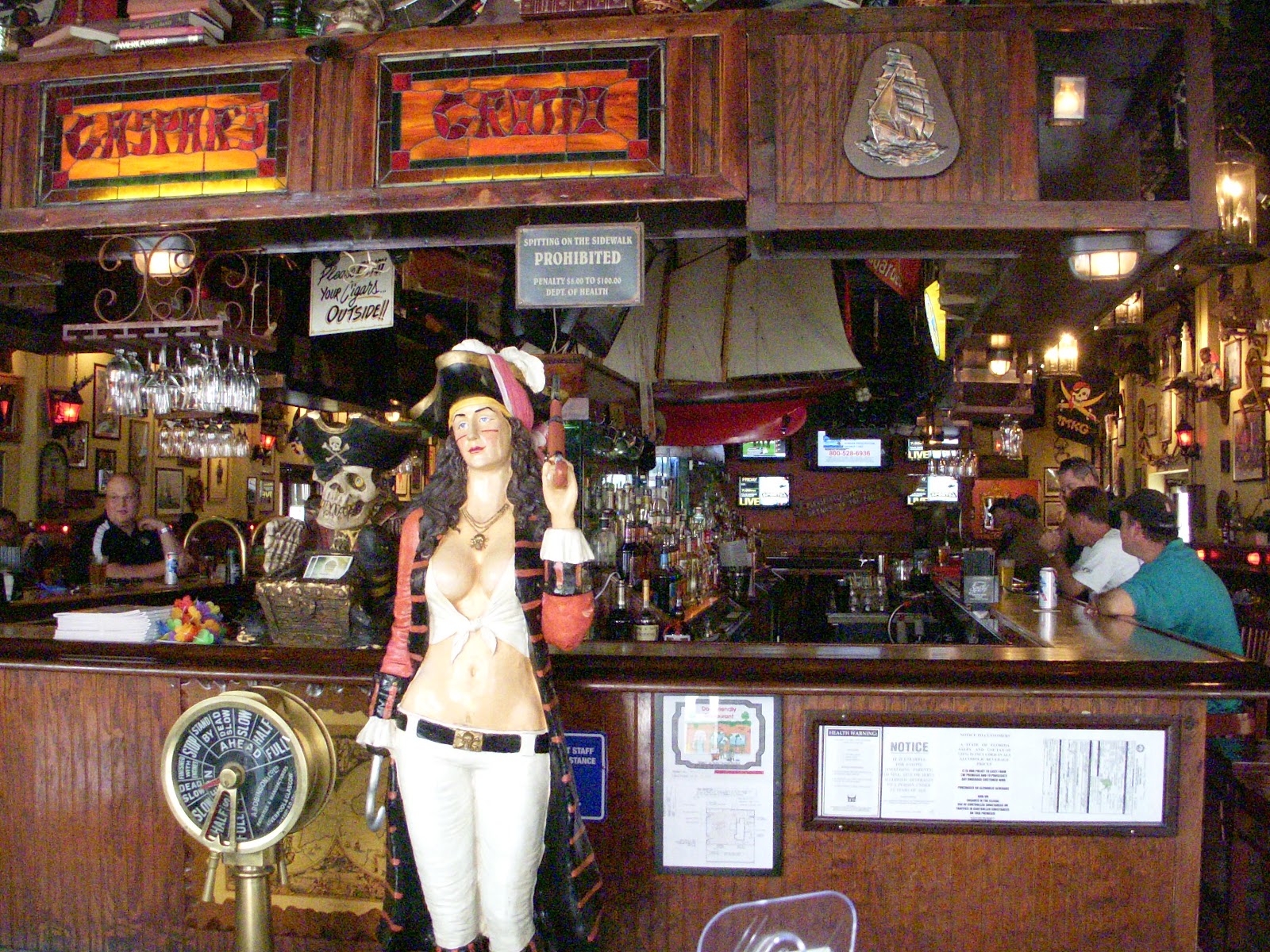 Bistros of Brandon Gaspar's Grotto, a Notorious Pirate Bar ala Ybor City