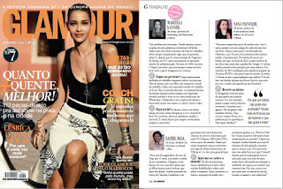 Nana Pauvolih é destaque na Revista Glamour - Janeiro 2015