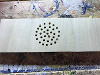 Completed ventilation holes