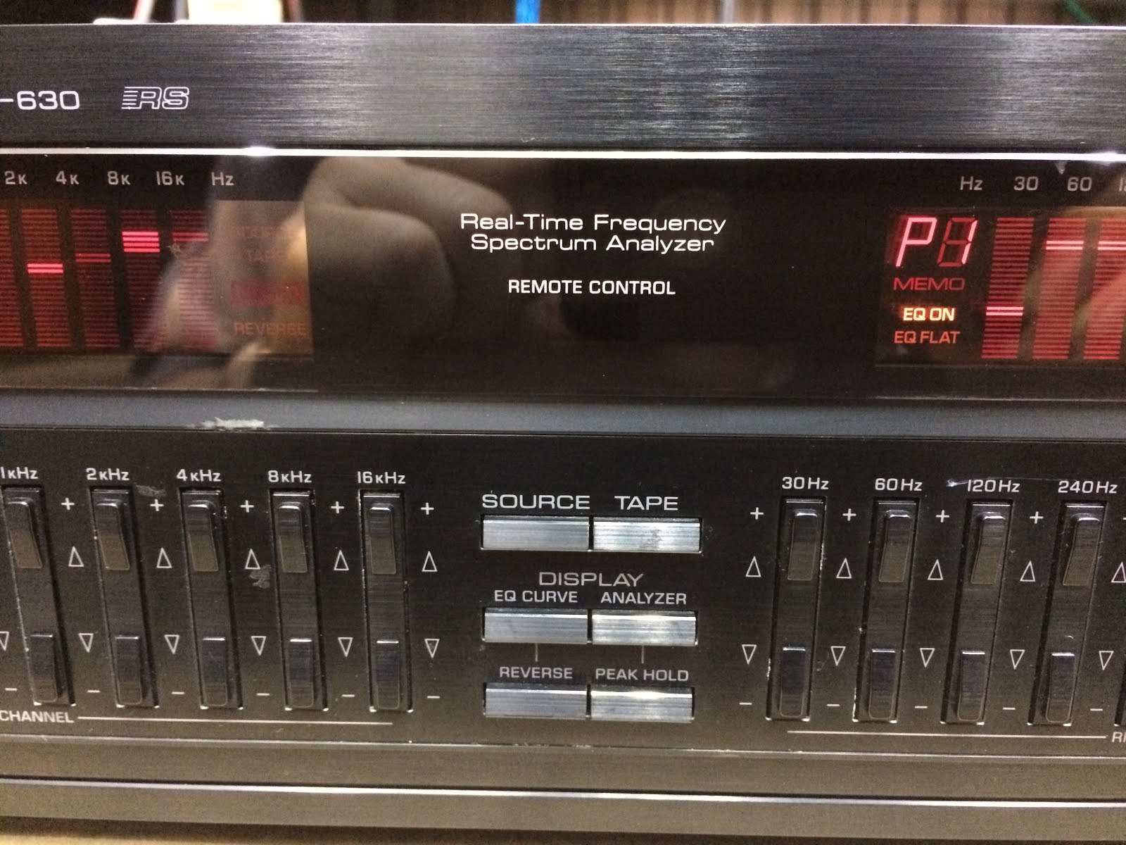 Yamaha EQ-630 - Digital Graphic Equalizer | AudioBaza