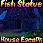 Games4King Fish Statue House Escape