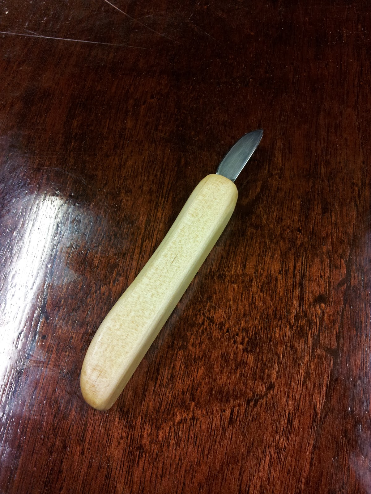 Chad's Workshop: DIY whittling knife
