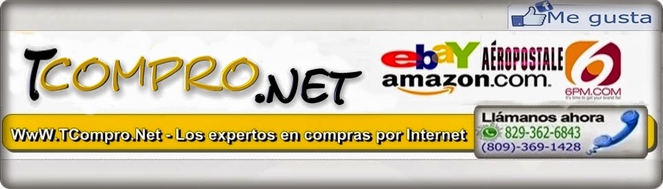 WWW.TCOMPRO.NET - Los expertos  en compras por internet