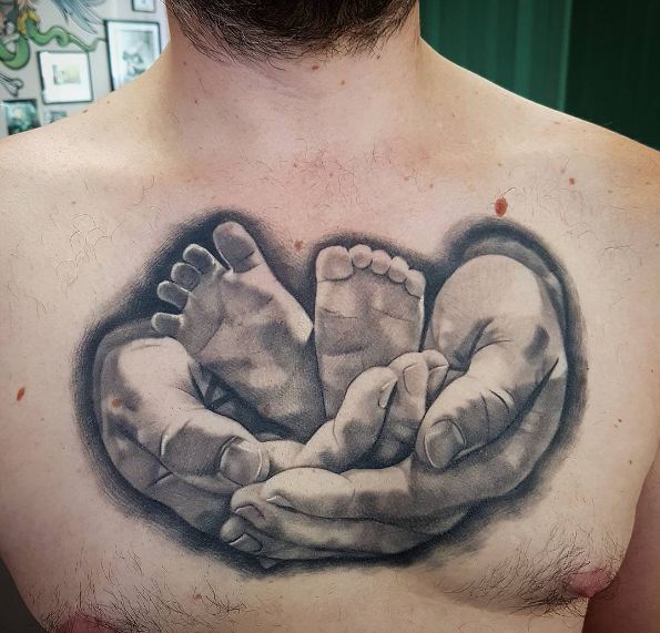 150+ Cool Father Son Tattoos Ideas (2020) Symbols, Quotes & Baby