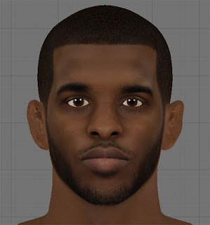 NBA 2K13 Chris Paul HD Cyber Face Patch