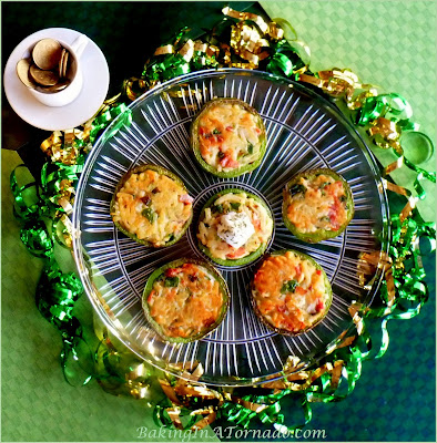 Green, Egg and Ham, a fun breakfast for St. Patrick's Day or any day. | Recipe developed by www.BakingInATornado.com | #recipe #breakfast #StPatricksDay