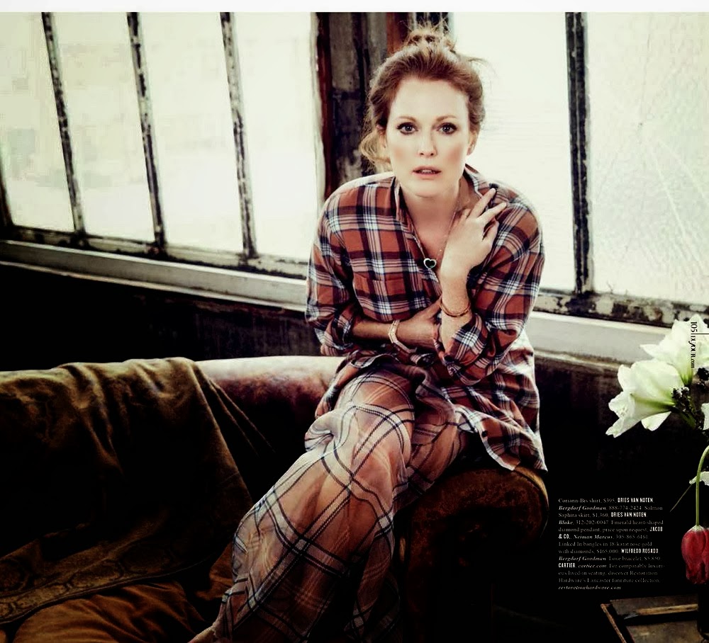 Julianne Moore - InStyle USA Magazine October 2013 - Magazine