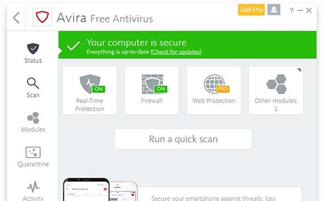 Antivirus Gratis Yang Bagus Untuk Keamanan Windows 10 #2