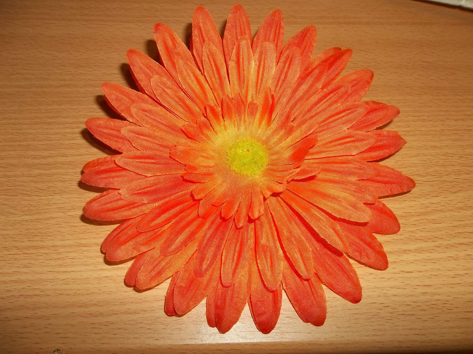 The Traveling Housewife Hair Flowers made from fake flowers