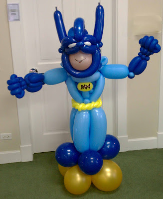 Batman balloon sculpture
