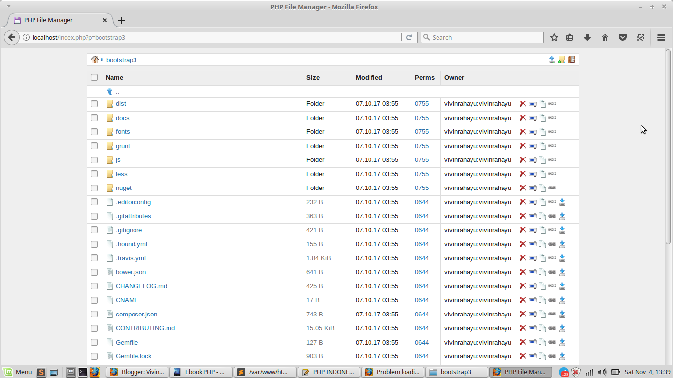 Install Bootstrap 3 - VIVINRAHAYU