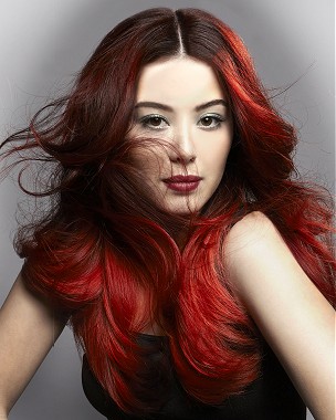 peinados+y+corte+de+pelo+rojo+cobrizo