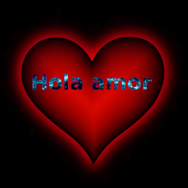 Te amo con todas mis fuerzas, desde que me despierto hasta
