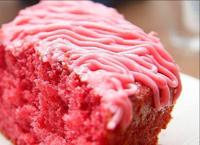 الكيكة الوردية