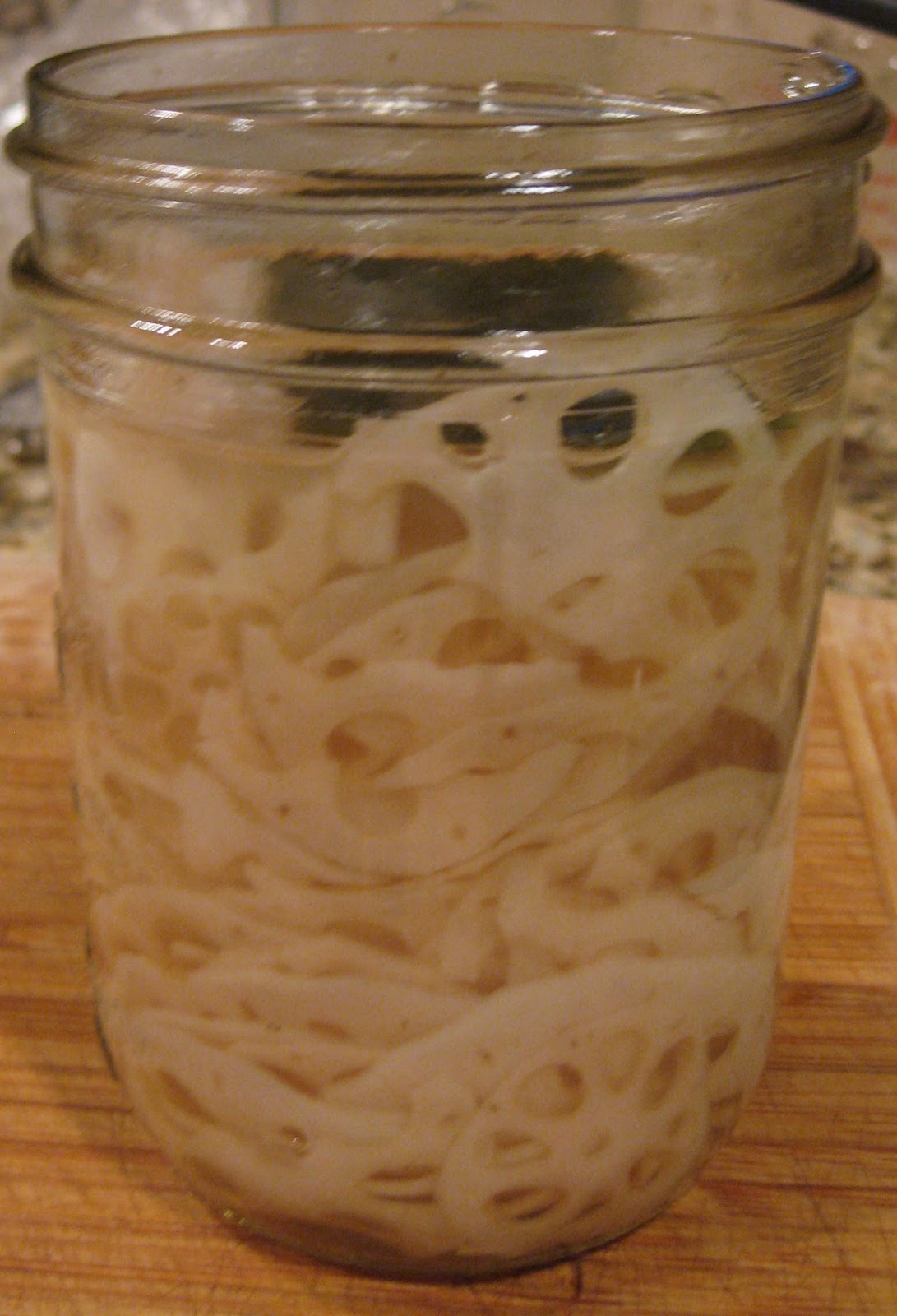 Oishikatta 美味しかった Lotus Root Pickles for a Japanese side dish