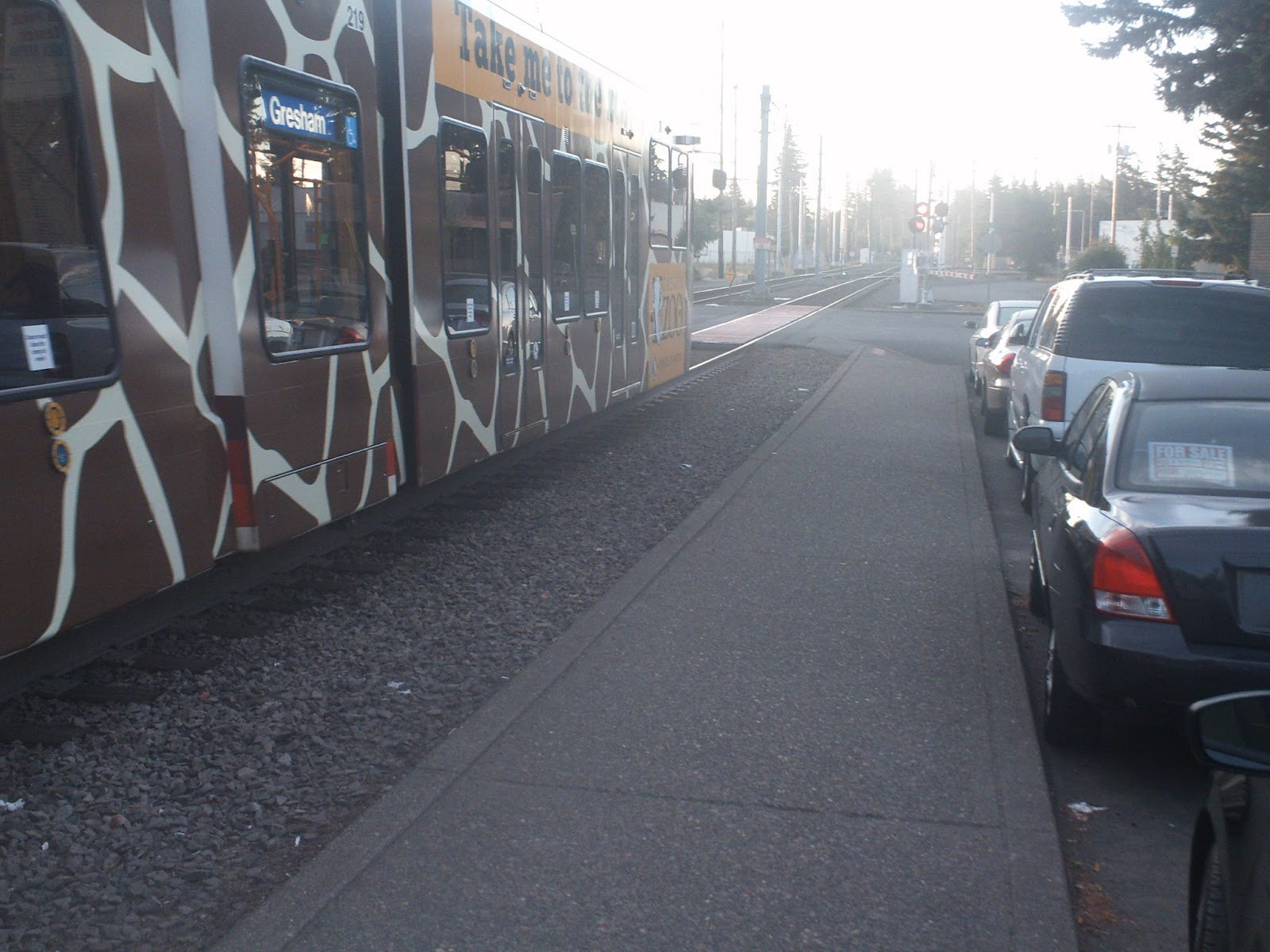 RANTINGS OF A FORMER TRIMET BUS DRIVER Poor pedestrian facilities