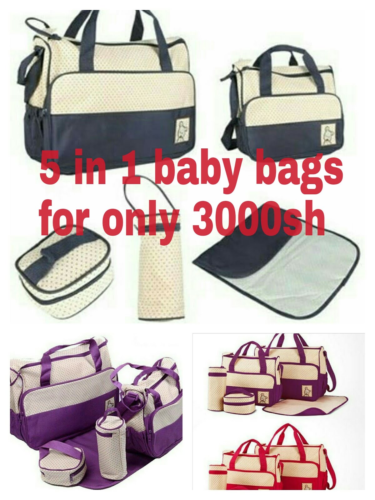 NairobiMail Baby bags