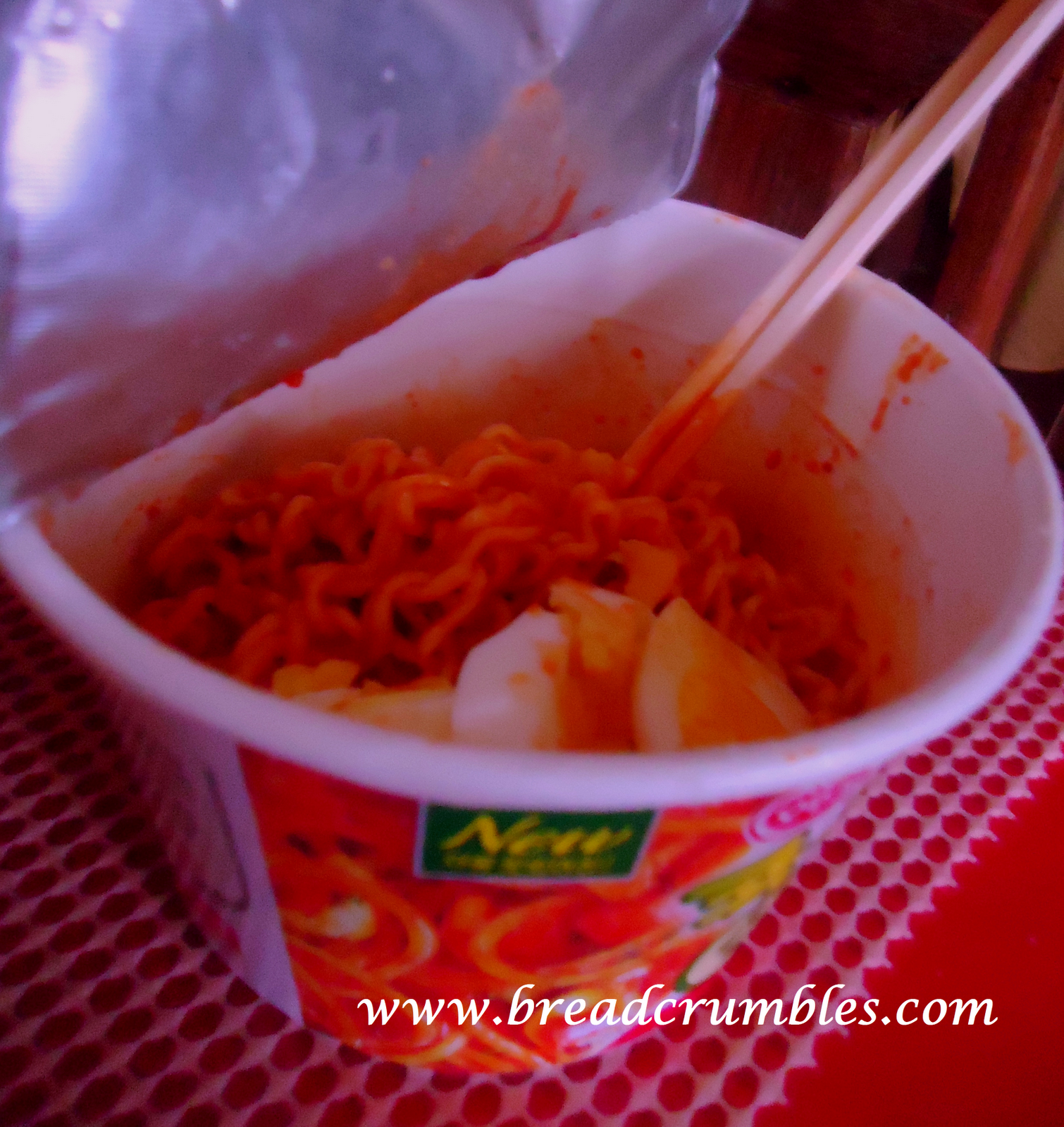 New side of Korean Ramen Spaghetti Ramen BreadCrumbles